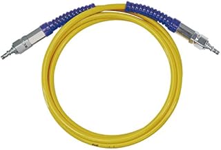 HiKOKI 0088-7444 Air Hose for Connecting Compressors (with Male x Male Coupler), 0.2 inches (3.25 MPA) 0.2 inches (5 mm) x 6.6 feet (2 m)