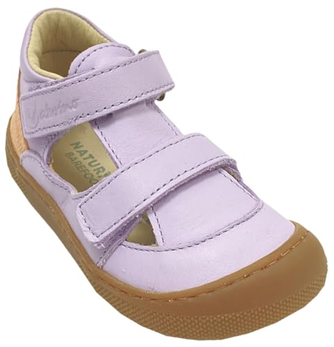 Sandale barefoot Naturino Irtys lilas pointure 24 pour garcon et fille