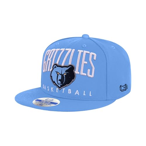 Ultra Game Boys NBA Official 8-20 Teamster Ultimate Baseball Cap Hat, Memphis Grizzlies, Team Color, One Size