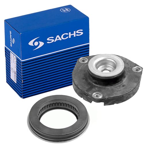 Image of SACHS 802 418 Repair Kit Suspension Strut Support Mount compatible with Volkswagen Polo II (9N_, 9A_) 2001-2014 Left, Right, Front Axle and Other Vehicles