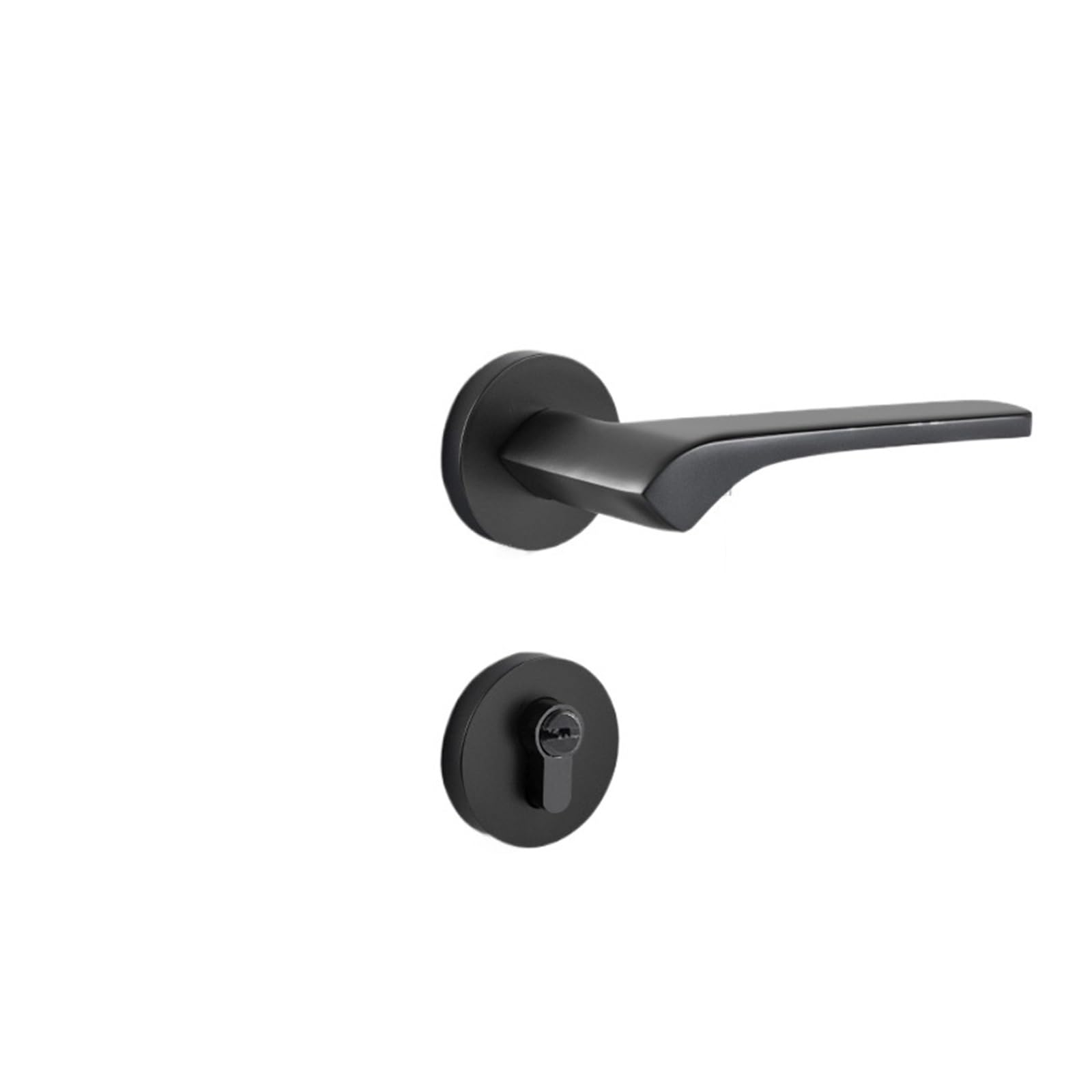 Aepqbgqj One Color Minimalist Pure Copper Door Lock For Bedroom Silent, Magnetic