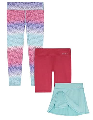 Shorts et legging sport fille Eddie Bauer ensemble 3 pièces magenta