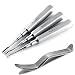 INSTUMAX Basic Tooth Extraction Kit Coupland 2mm, 3mm, 4mm Dental Extracting Elevator Minnesota Tongue Depressor Retractors