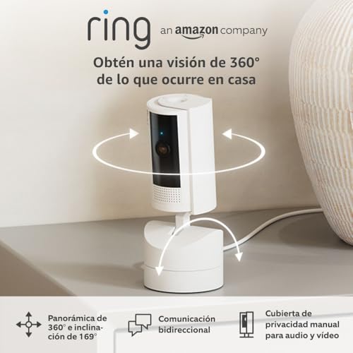 Cámara interior orientable Ring (Pan-Tilt Indoor Camera) | Cámara...