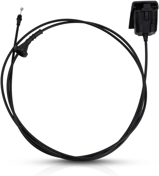 KarParts360 For Chevy Silverado 1500/Silverado 2500/3500 HD 2015-2020/Silverado 1500 LD 2019 Hood Release Cable | Black | Plastic/Metal | Replacement For 84279469
