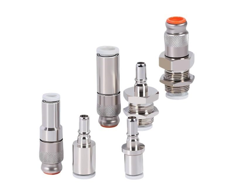 Conector KK2S-04H autoblocante para manguera de poliuretano