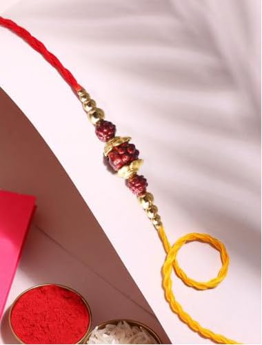 Image of Rakhi with Coffee Mug Gift Combo for Rakshabandhan | Rakhi Gift for Brother | Rakhi for bro | Rakhi and Roli Chawal, Rakhi Gift for Brother (06)
