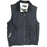 100 % Polyester Kingsland leichte wasserfeste Herren Reitweste Bomber, leichte Weste (M, Navy-Silver)