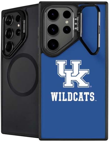 Skinit Kickstand Phone Case Compatible with Galaxy S24 Ultra - Officially Licensed University of Kentucky UK on Blue Design