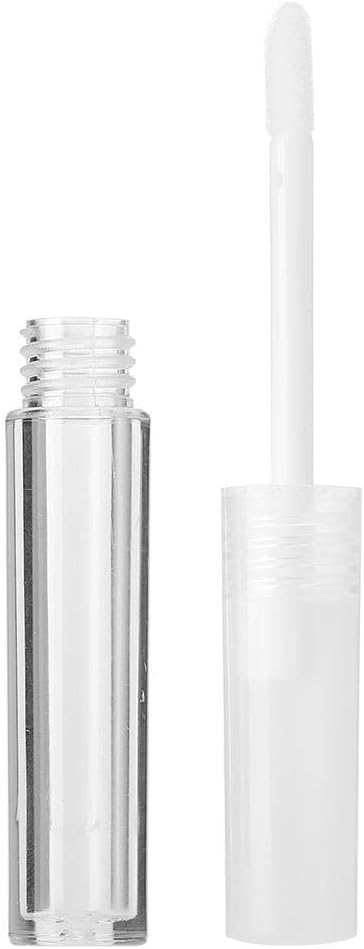 50 pcs 1.3ml Lipstick Tube, Mini Empty Lip Gloss Tubes Bottles Cosmetic Lipstick Containers Transparent for Beginners Diy : Beauty & Personal Care