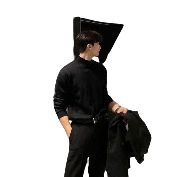 Men's Highneck, Black Highneck,Sweater Highneck,Winter Highneck,Men's Winter Highneck,Winter T-Shirt Highneck,Highneck01,Highneck for Men's.-picture-26