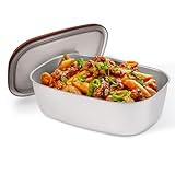 Anti-fuite pour un transport sans tracas : le design étanche garantit que vos aliments restent contenus en toute sécurité, évitant les déversements et le désordre pendant que vous êtes en déplacement