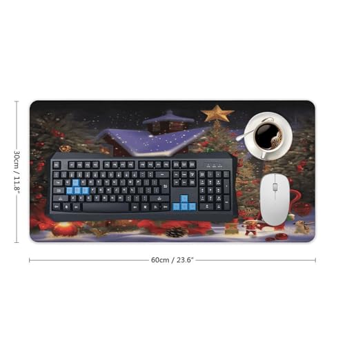 Christmas Cheer Desk Pad con base de goma, grande miniatura 2