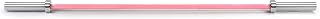 RPM Power Barra de entrenamiento de aluminio de color – técnica perfecta de levantamiento de pesas, gimnasio en casa y ejercicios de levantamiento de pesas (rosa y plata)