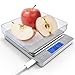 OGWAI Rechargeable Digital Food Scale with Gram and Ounce, Measuring Range 0.1g/3kg(6.6lb), Smart Kitchen Scale for Food, Baking, Cooking, Sourdough Bread, Weight Loss - Small Kitchen Gadget Product