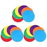 Distribuzione flessibile: questi marcatori di allenamento portatili supportano numerose attività, tra cui punti di allenamento dell'equilibrio, tappetini per esercizi a punti e punti di allineamento di gruppo, efficaci sia per aule interne che esterne e ambienti sportivi, punti per tappeti per aule, marcatori per tappeti con numeri