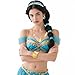 SOOFILM Princess Accessories Arabian Costume 5PCS Jewelry Headband Necklace Bracelet Earrings Hair Ties for Women Halloween Cosplay