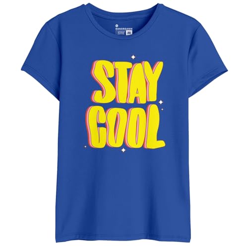 Image of Bon Organik Women's Cartoon Regular Fit T-Shirt