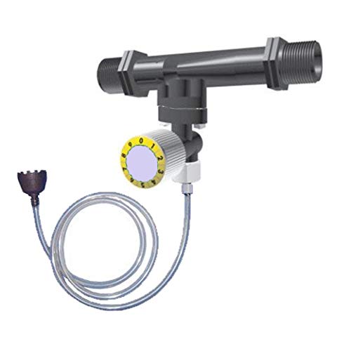Suinga Venturi-Injektor für Dünger, 32 Ø 7 mm, mit Druck-Dosierschlüssel, maximale Bewässerungsmenge 2.500 l/h, maximaler Durchfluss Dünger 250 Liter bei 3 bar, Gewinde 1\" Suinga Venturi-Injektor für Dünger, 32 Ø 7 mm, mit Druck-Dosierschlüssel, maximale Bewässerungsmenge 2.500 l/h, maximaler Durchfluss Dünger 250 Liter bei 3 bar, Gewinde 1\"