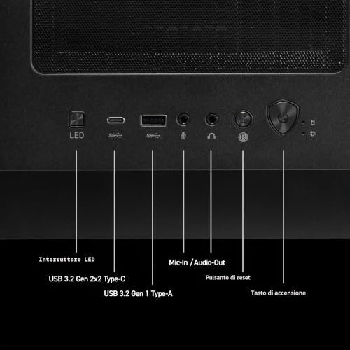 MSI Codex Z2 Gaming Desktop: AMD R7-8700F - PC Desktop - Immagine 4