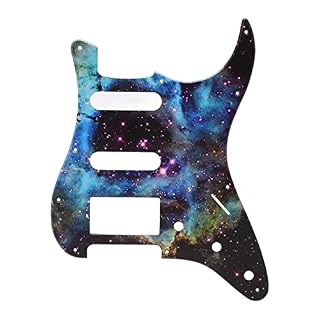 Changor Plaque de Protection pour Guitares, Design Standard, Bonne Correspondance, Motif Ciel étoilé, pickguard pour… - Les Beatles, Paul McCartney, John Lennon, RIngo Starr, George Harrison Changor Plaque de Protection pour Guitares, Design Standard, Bonne Correspondance, Motif Ciel étoilé, pickguard pour… – Image 7