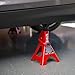 BIG RED T43202 Torin Heavy Duty Steel Jack Stands: 3 Ton (6,000 lb) Capacity Car Lifting Stand,1 Pair (Not Suitable for SUV,Truck)