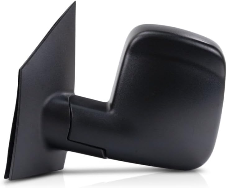 For Chevy Express 2500 2008-2018 Door Mirror Driver Side | Power | Heated | Textured Black | Replacement For 15227418 | GM1320396