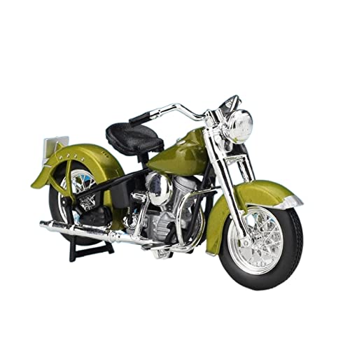 �͌^�ߋ� �I�[�g�o�C�̂�������̃R���N�V����1:18 �ɓK������n�[���[�ɓK������_�r�b�h�\�� 74FL �ɓK������n�C�h���O���C�h �����o�C�N���f�� �_�C�J�X�g �q���M�t�g(Green foam box)