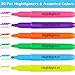 Duchong 30 Count Highlighters Assorted Colors, No Bleed Highlighter Markers for Teacher Students, Classroom Must Have, School Supplies for Adult Kids