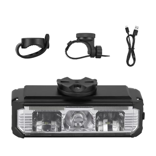 Luces de bicicleta para conducción nocturna, 1000 lúmenes, luz superbrillante para bicicleta, 7 modos, impermeable, recargable, accesorios de ciclismo para viajes por carretera
