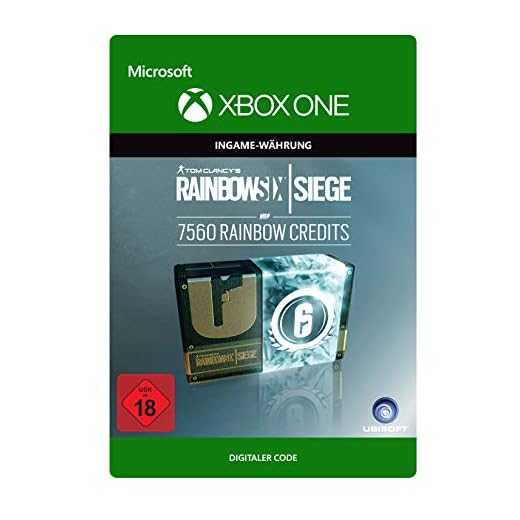 Tom Clancy's Rainbow Six Siege Currency pack 7560 Rainbow credits | Xbox One - Download Code