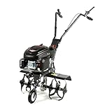 Petrol-Powered Garden Tiller - Rotavator - Cultivator LONCIN Engine 1P65FE-2 / 6HP 166cc Auto Choke - Working Width 36 or 60cm
