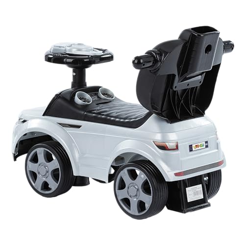 moovkee. Rutschauto ab 1 Jahr – Rutscherfahrzeug Kinder bis 25kg mit Kippsperre und Gummiräder - Stabil und Sicher Baby Car Leise und Zerkratzt die Platten Nicht - für Drinnen und Draußen – Bild 5