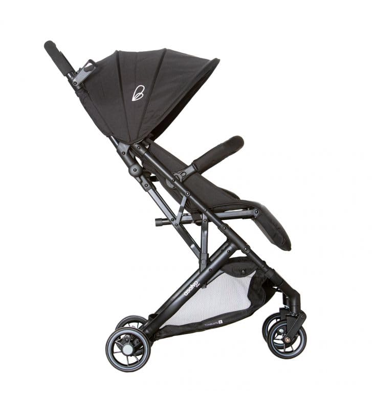 Asalvo TUMBUCTÚ Travel System, Carrito de bebé, Cochecito multifuncional, Silla de Auto Grupo 0+, Plegado Compacto con una Mano, Ligero, Seguridad y Comodidad, SPF50+, Carga máxima 23 kg, Negro
