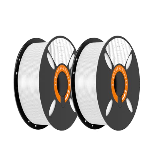Rapid PETG Filament 1.75mm, 2KG Filament Bundle, Black, High Speed 600mm/s 3D Printer Filament Dimensional Accuracy +/- 