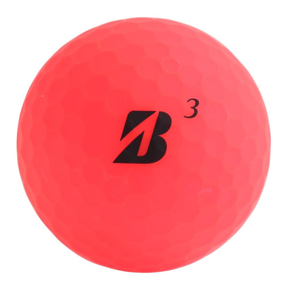 Bridgestone Golf Golf Ball 23TOUR B JGR J3RX 3P Sleeve (3 pieces) (Red/FF/Men's) - Picture 7 of 8