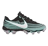 Nike W Hyperdiamond 3 Keystone (gs) Kids Baseball Softball Cleats (Black/Green, Numeric_5_Point_5)