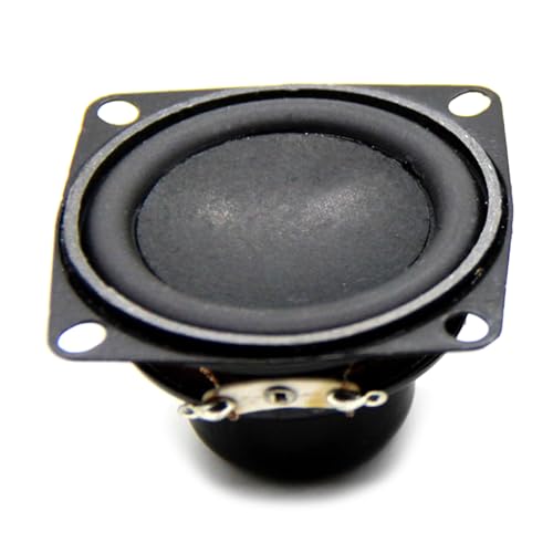 Metal Speaker 4 Ohm 10W Low Frequency Driver Speaker Internal Speaker for Portable Devices 53mm Speaker Low Frequency Speaker Replacement Speaker Accurate Sound Speaker