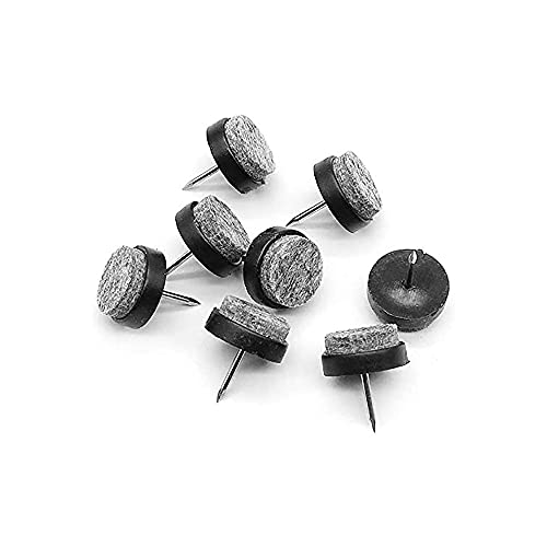 Feltrini per Mobili,50 PCS Feltrini Sedie Rotondi