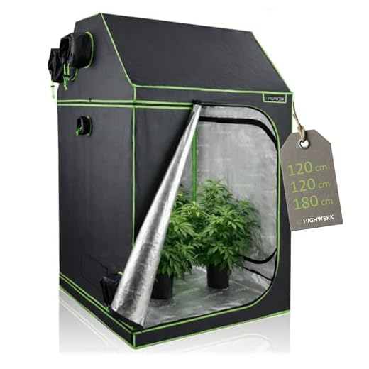 your GEAR Growzelt Plantsville in 8 Größen - Grow Indoor Box, Zuchtzelt, Gewächshaus, Schrank zur Pflanzenzucht - 40 x 40 x 120 cm 15 HIGHWERK Growzelt 120 x 120 x 180 cm | MyHomeGrow Grow Tent, schwarz grün | Indoor Grow Tent für Pflanzenzucht | Growbox für Dachschräge, Homegrow, Growschrank | Zuchtzelt, Pflanzenzelt