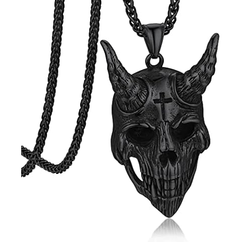 Bandmax Baphomet Devil Pendant Necklace for All Cover