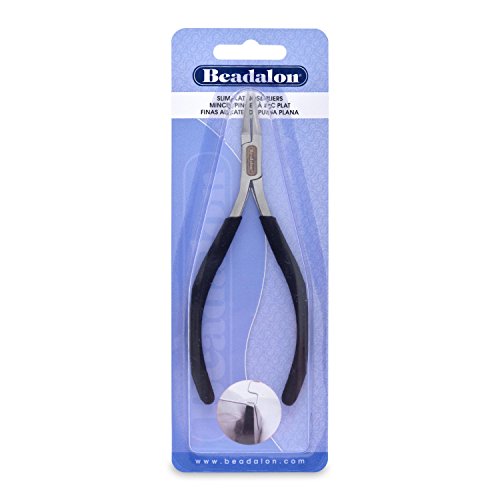 Beadalon Slim Flat Nose Pliers for Jewelry Making