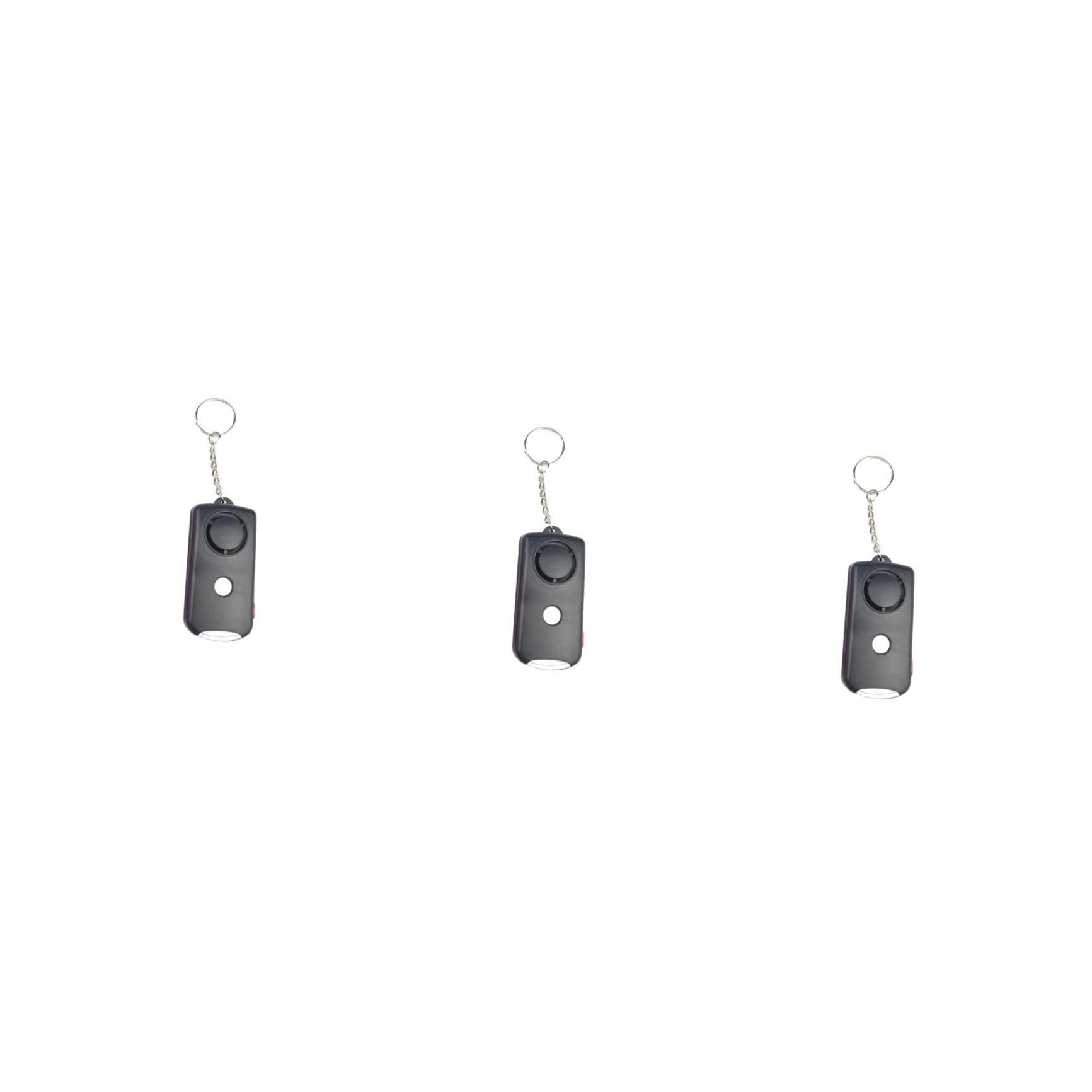 jojofuny 3 Uds Alarma De Emergencia Mini Alarma Segura Alarma De Seguridad para Chica Carrera Nocturna Mujer