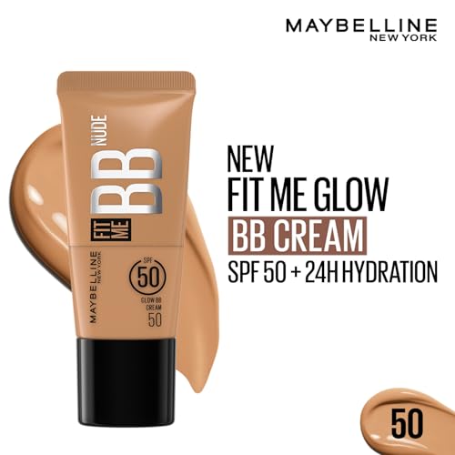 Image of Maybelline New York Fit Me BB Nude Glow BB Cream, 50