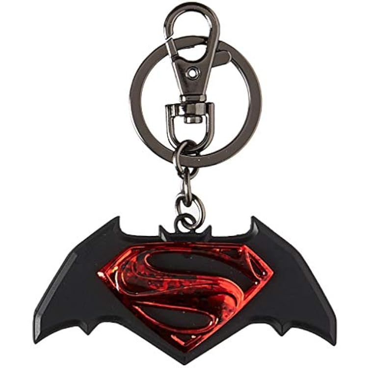 Superman v Batman Dawn of Justice Limited Edition Black Pewter Keyring