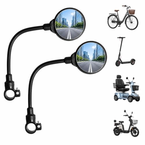 Yungeln 2 Pack Electric Scooter Rear View Mirrors