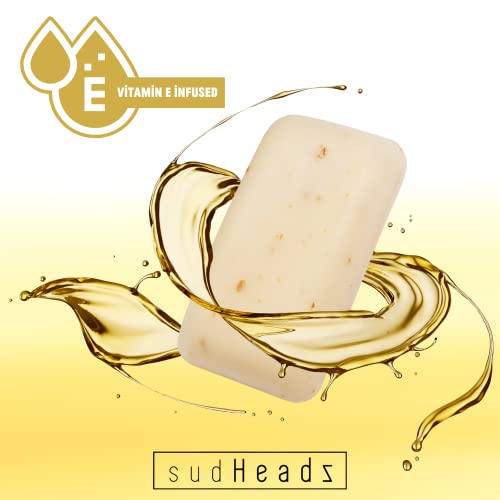 Sudheadz All Natural Oatmeal Bar Soaps - Face And Body Exfoliating Scrub With Colloidal Oatmeal - Paraben & Sulfate Free Moisturizing Wash For Dry Skin, Psoriasis, Eczema, And Sensitive Skin #TOP1