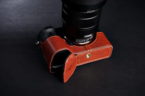 Étui en cuir véritable de qualité supérieure pour boîtier Sony A7 II - 2