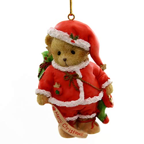 Cherished Teddies Collection HO Santa Merry Christmas