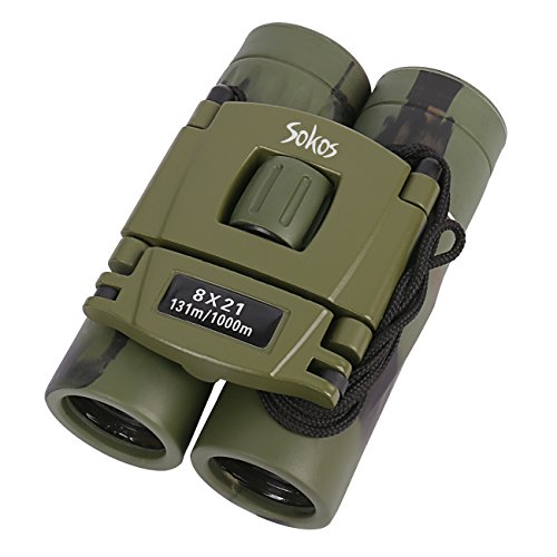 Efast Kids Binoculars, 8x21 Kids Gifts Folding Spotting Telescope Binoculars Bird Watching, Hiking Educational Learning, Toys Boys Girls